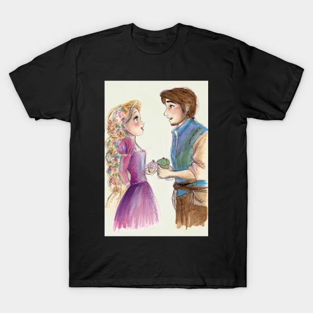 Sharing cupcakes T-Shirt by aasilee